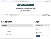 Tablet Screenshot of bbkl.de